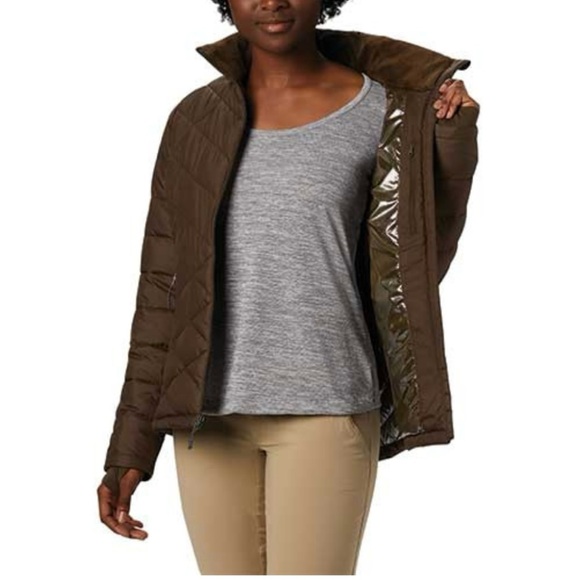 NWOT Columbia Women’s Heavenly Jacket Size Medium in Green - Picture 5 of 7